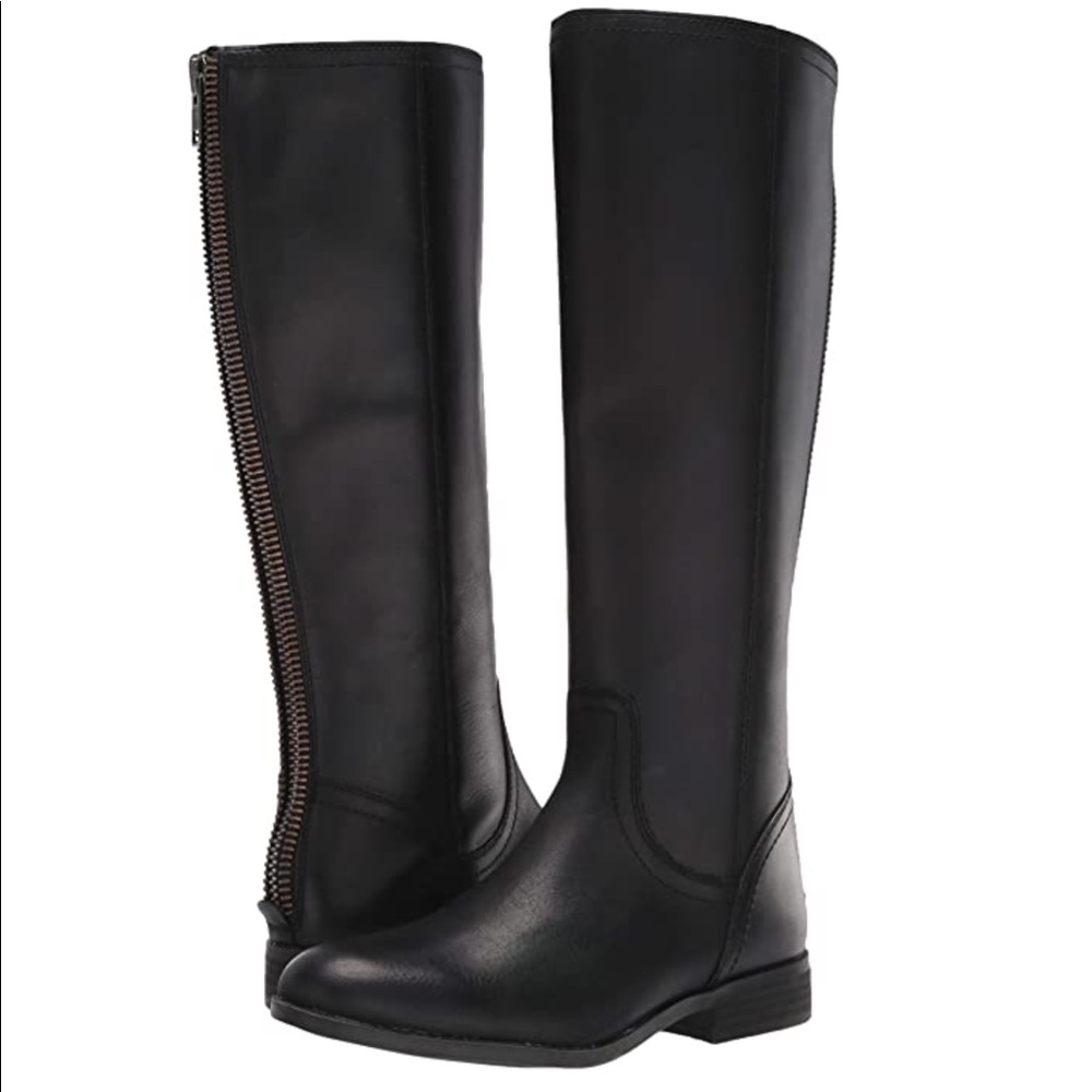 Frye and Co Women's Jolie Back Zip Boots -black